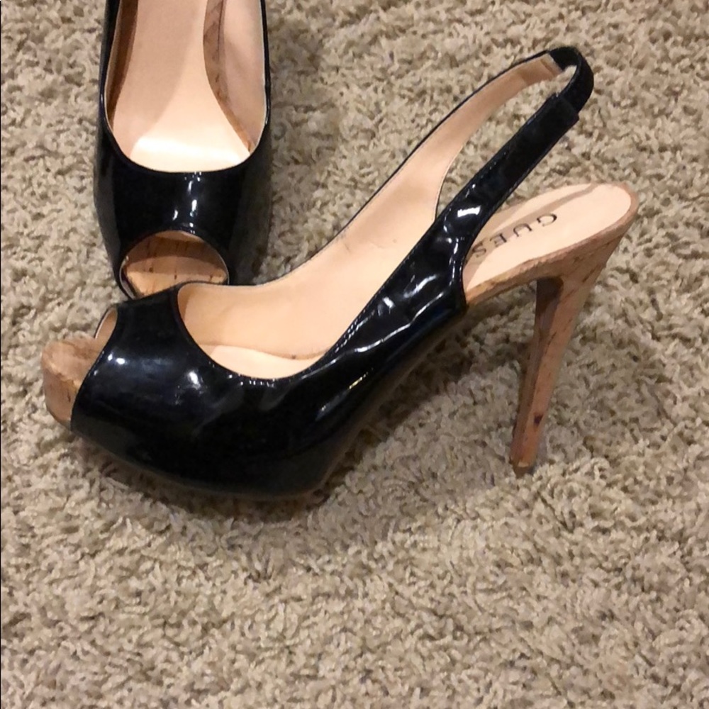 Guess peep toe heels - Picture 2 of 6
